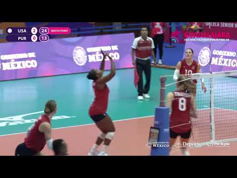 USA vs Puerto Rico  Preliminary Round | NORCECA Womenʼs Final Six 2025