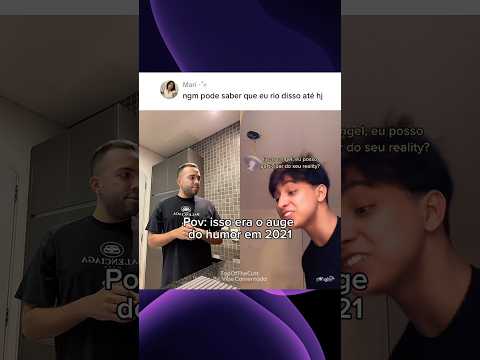 ISSO ERA O AUGE DO HUMOR NA ÉPOCA 🗣️🤭 #lucasrangel