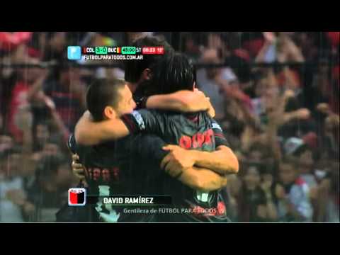Gol de Ramírez. Colón 3 - Boca Unidos 0. Fecha 22. Torneo Primera B Nacional 2014. FPT.