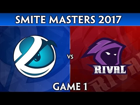 SMITE Masters 2017 Quarterfinals - Luminosity vs. Team Rival (Game 1)