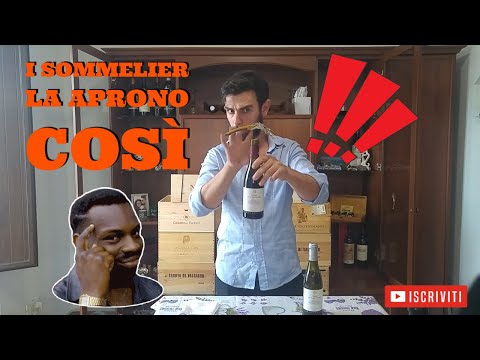 Come si apre una bottiglia di vino? il metodo SEMPLICE e PROFESSIONALE dei sommelier