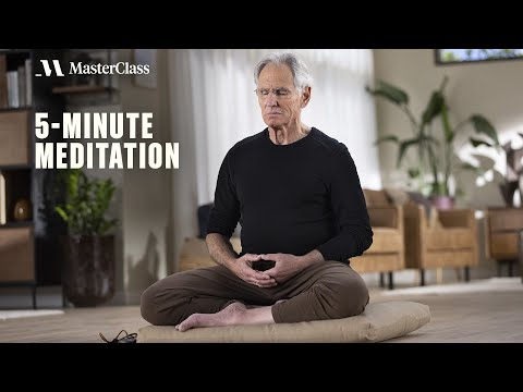 5-minute Guided Mediation with Jon Kabat-Zinn | MasterClass