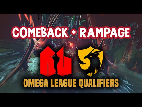 UDAH COMEBACK, RAMPAGE PULA!! - ARMY GENIUSES VS 496 GAMING -  OMEGA LEAGUE QUALIFIERS