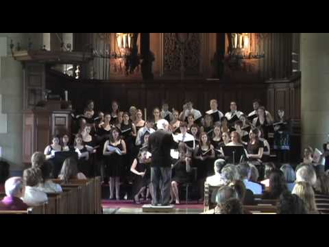 Connecticut College Chamber Choir - Gloria a 7 voci (from C. Monteverdi's Selva morale e Spirituale) Part 1/2