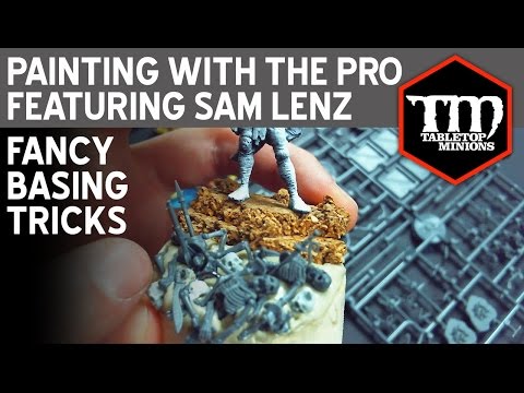 Painting With the Pro: Fancy Basing Tricks