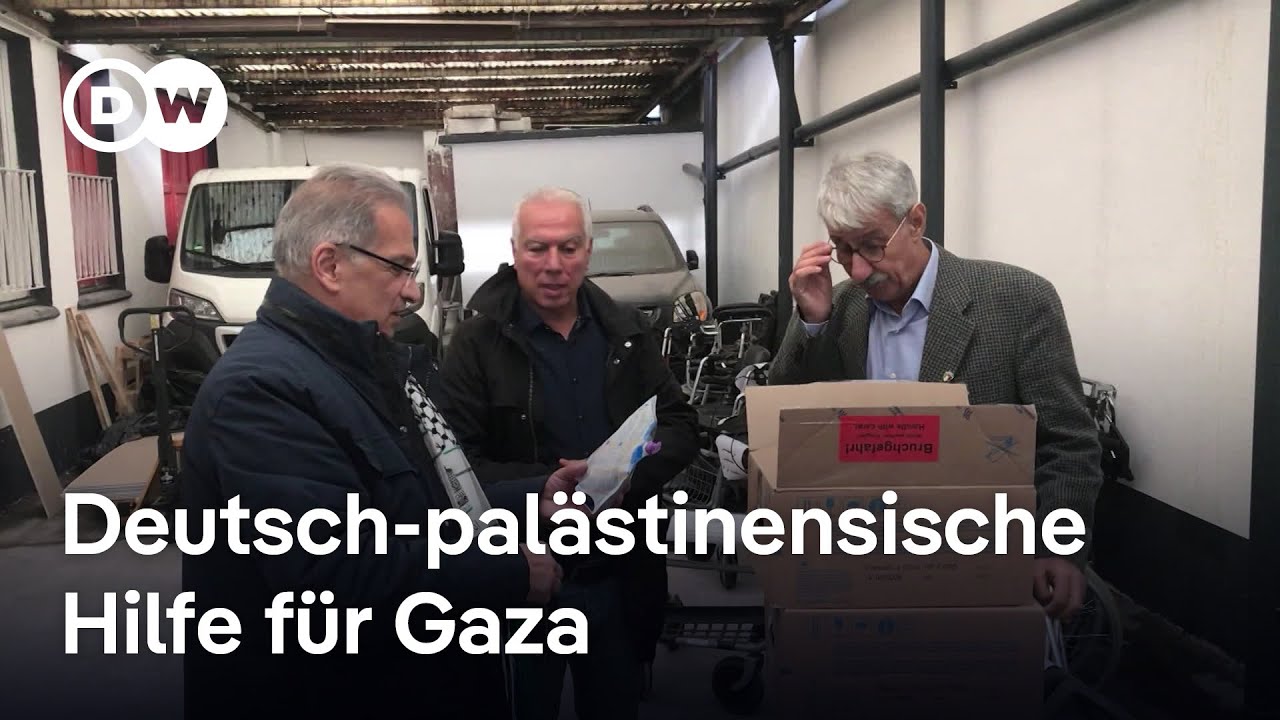 Deutsch-palästinensische Hilfe für die Menschen in Gaza | DW Nachrichten