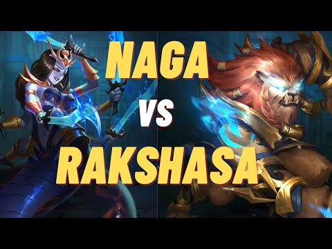 Era of Chaos: Naga vs Rakshasa - Who can take down tanks faster?