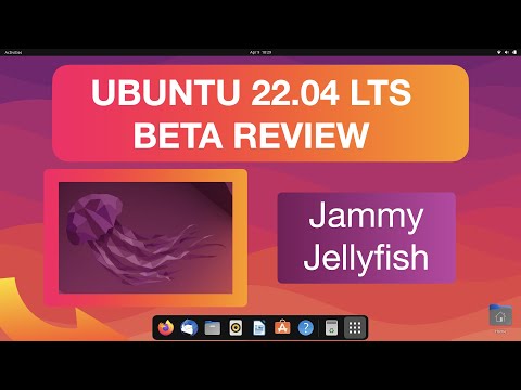 Ubuntu 22.04 LTS Jammy Jellyfish Beta Review | New Features, Dark Mode & Multitasking