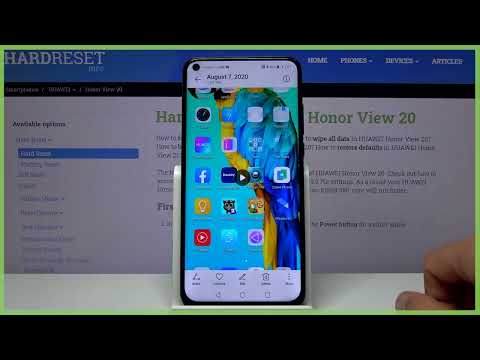 HUAWEI Honor View 20 – How to Record Screen