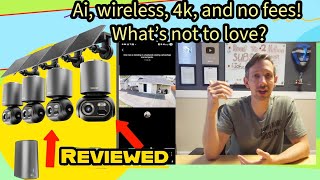 Botslab 4K Wireless Security Camera Review | Solar PTZ Home Security Cam Kit Unboxing