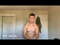 6’5” 19 Year Old (Body Progress Video)