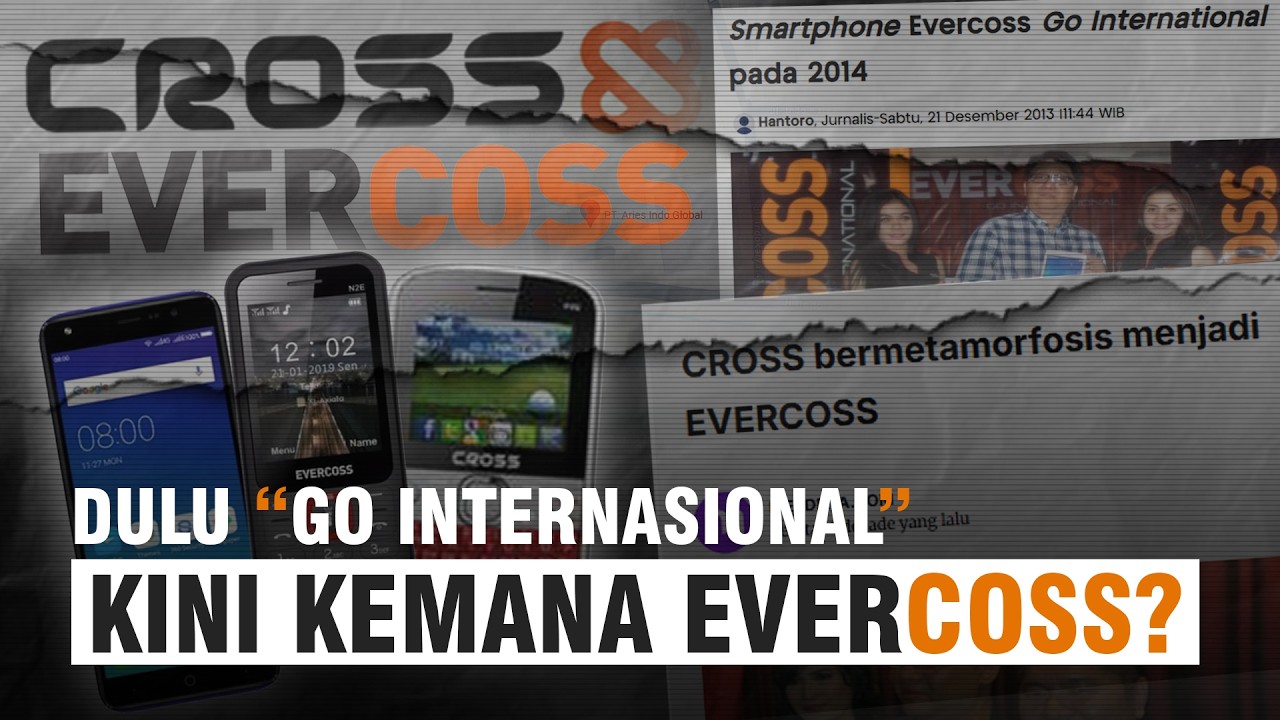 Kisah Tragis Evercoss : Dulu HP Andalan Kita Semua, Sekarang Kemana Evercoss?