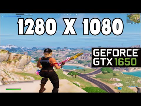 Streched Resolution 1280x1080 Fortnite Chapter 5 l GTX 1650 l Performance Mode l 1080p