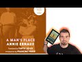 A Man's Place by Annie Ernaux - Book Review -