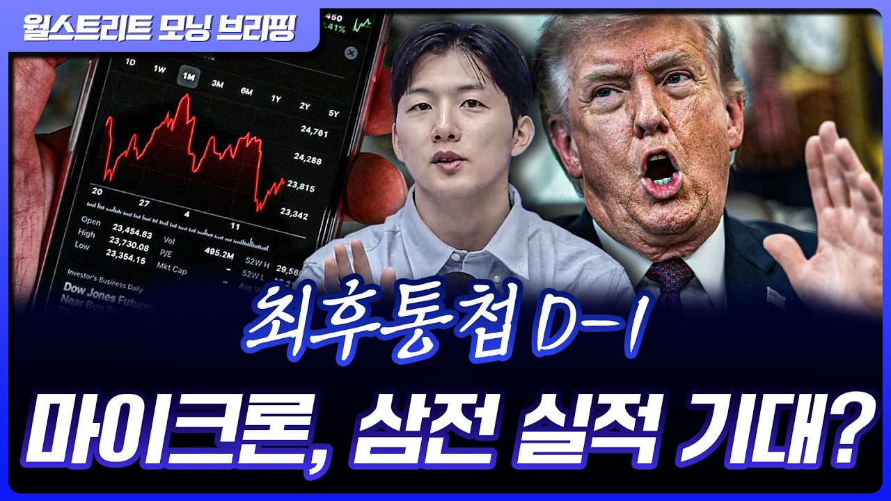 협상 만료 D-1, 숨 죽인 뉴욕증시…마이크론, 삼성전자 실적 앞두고 상승 [월가 뉴스레터]