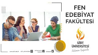 Siirt Üniversitesi Fen-Edebiyat Fakültesi