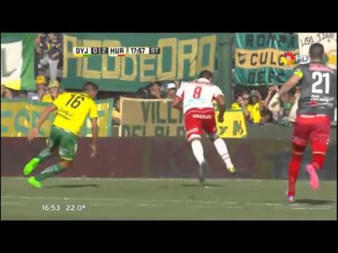 Gol de Ramon Wanchope Abila - Defensa y Justicia 0 - 2 Huracan - Liga Argentina