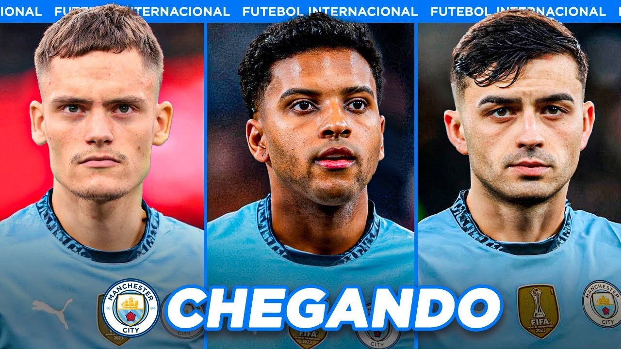OLHA OS REFORÇOS DO MANCHESTER CITY PARA DAR A VOLTA POR CIMA NA PRÓXIMA TEMPORADA! (Nomes de peso)