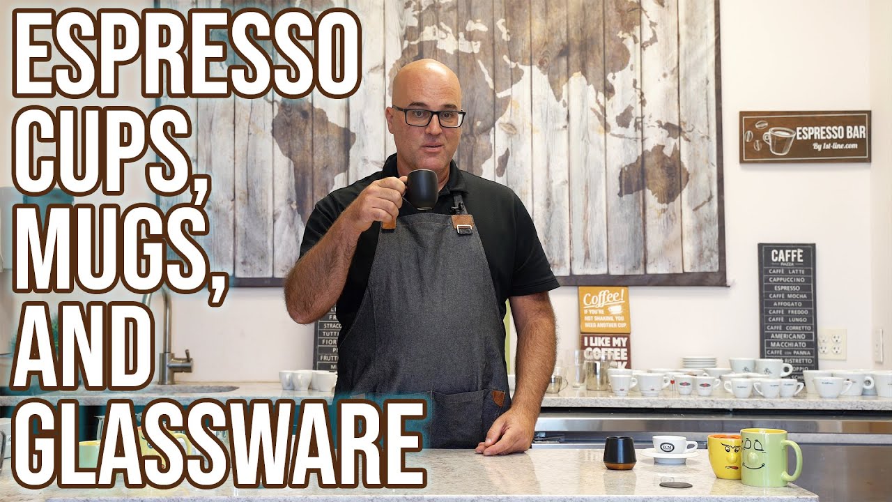 Small Talk About Espresso Coffee Cups, Mugs and Glassware