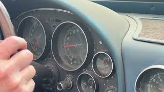1966 Corvette Convertible 427/390 Instrument Ride Along