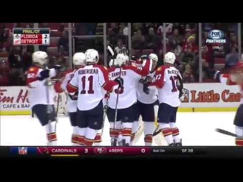 Campbell fires overtime winner past Mrazek