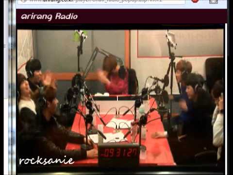 (Video) 260115 DJ Stephanie Sound K Arirang Radio with Halo