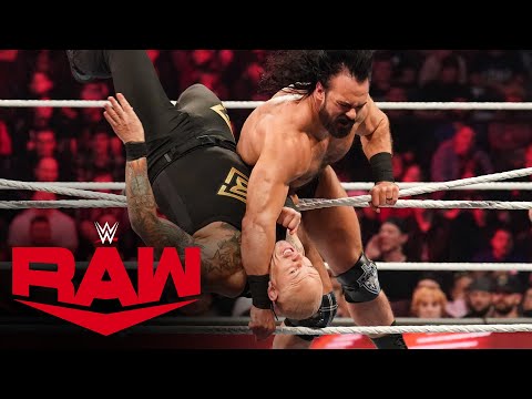 Drew McIntyre vs. Baron Corbin: Raw, Nov. 21, 2022