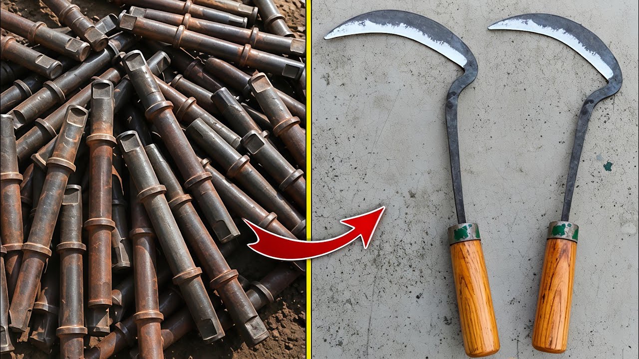 Making A Katari From Bottom Dhura🔥| Handmade Katari | How To Make katari | Hasiya kaise Banaye 