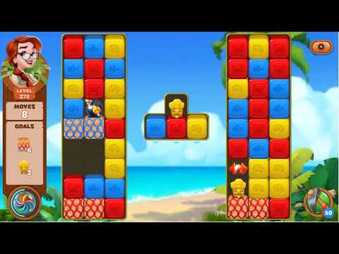 Lost Island Blast Adventure Level 375 - No Boosters