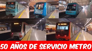 Metro De Santiago | 50 Años De Servicio