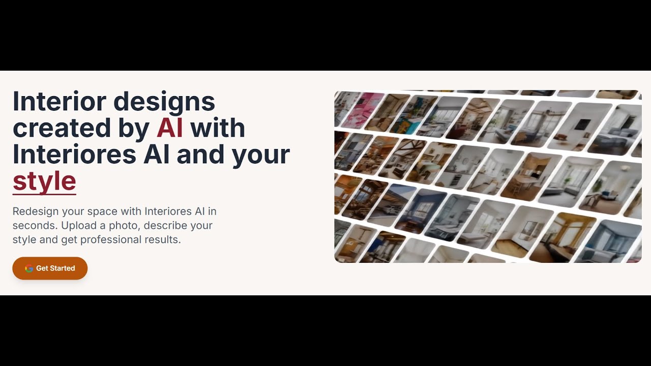 Interiores AI demo video