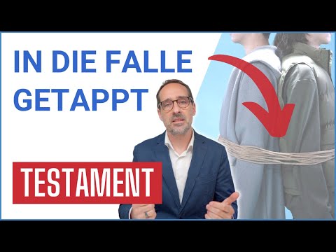 Was ist die Bindungsfalle beim Testament?