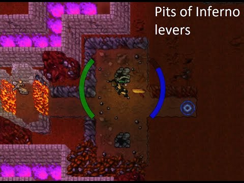 Tibia - How to run the Pits of Inferno (PoI) levers