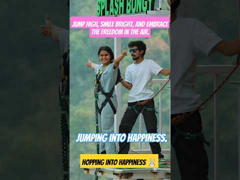SPLASH BUNGY IN RISHIKESH💥💯 💗... #trending #shortsfeed #viralshorts #viral #adventure #thriller #yt