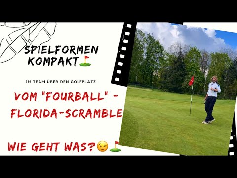 Scramble, Florida Scramble & Co. — alle Spielformen erklärt