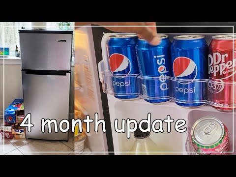 4 month UPDATE - Magic Chef 4.5 cu ft 2 door Mini Fridge with Freezer Compartment