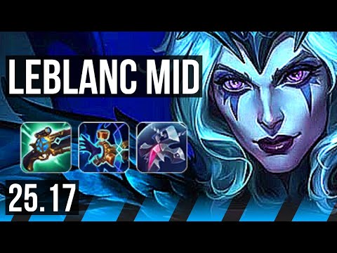 LEBLANC vs SYNDRA (MID) | 9/3/13, Dominating | NA Master | 25.17