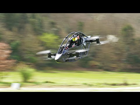 Jetson ONE - First Production Personal Air Vehicle Demo Flight