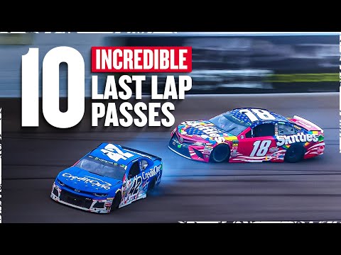 Jaw-Dropping NASCAR Last-Lap Drama from the 2000s