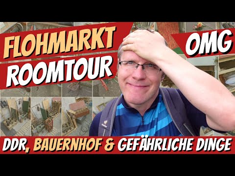 KRASSE FLOHMARKT "ROOMTOUR" - Mit Bauernhof-Trödel und DDR-Schätzen Geld verdienen? [inkl. Quiz]