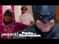 Batman Cries On Tom's Shoulder | Parks and Recreation