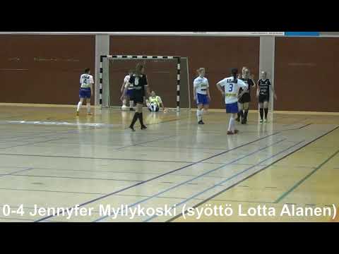 Futsal naisten 2divari 9.12.2018 Virkiä- FC Botnia maalikooste