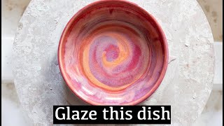 Glaze Combo: Spectrum Shallot, Bougainvillea, and Sunrise
