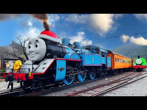 Thomas the Tank Engine at Full Speed! Miraculous Run Alongside Percy & Bertie is INSANE!