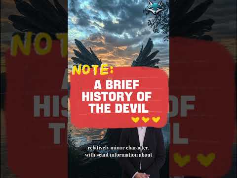 A brief history of the devil