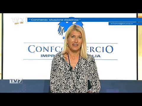 Commercio: situazione disastrosa - Tv7 con Voi 17/10/22 (3 di 3)
