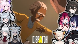 Vtubers play Dispatch: first reaction to the ending of episode 6 (compilation)