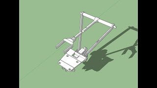Crtanje 3D Modela: Automatska kuka za traktor Crtanje 3D Modela: Automatska kuka za traktor