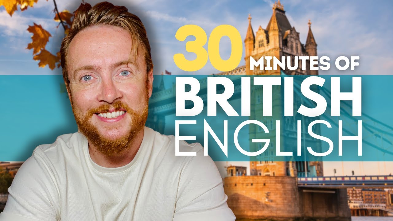 Native British English | 30 Minutes of Real English Listening Practice (podcast) | People Watching