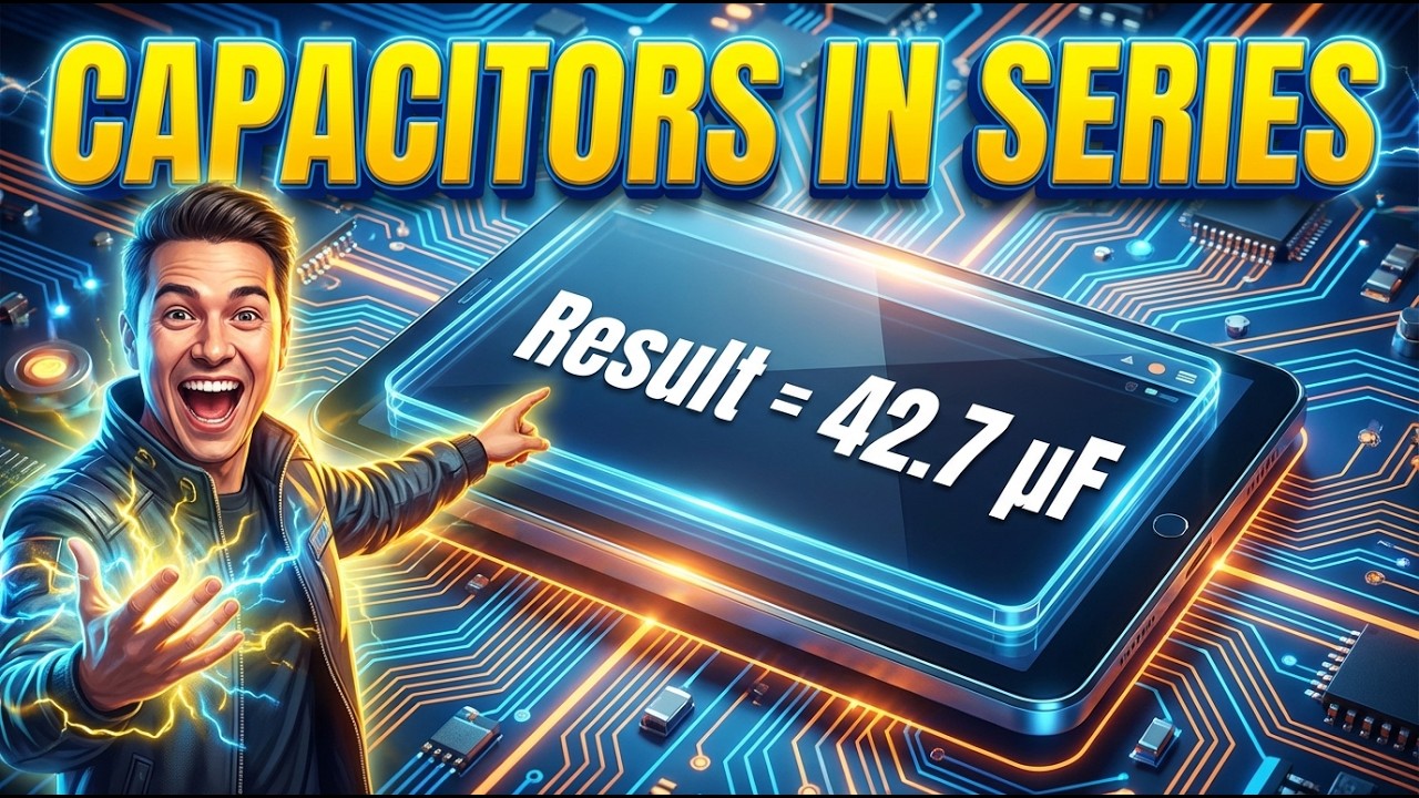 Capacitors In Series Interactive Calculator